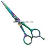 Hairdressing salon Scissor with leather case / Secure Boxes ,Multi Colored barber scissors