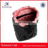 High Quality Custom Drawstring Canvas College Bags thumbnail-2