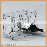 Square Acrylic Wine Rack Shelf ,wine Bottle Holder thumbnail-4