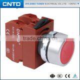 CNTD High Quality Waterproof 22MM Flat Type Pushbutton Switch (C2PNF)