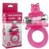 7 Model Cockring Vibe - Cute Bear Sex Products