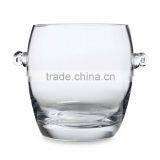 Handblown Round Ice Bucket Leadfree Crystal Manufacture Customized Size High Quality thumbnail-1