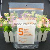 Underwear Plastic Custom Print Zip Lock Bag / Stand up Pouch With Hang Hole thumbnail-1