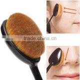 Pro Oval Brush Makeup Cosmetic Foundation Liquid Cream Powder Blush Pigment Tool thumbnail-4