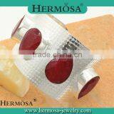 NEW ARRIVAL Hermosa 925 Sterling Silver Cherry Ruby Bracelets Bangles CUFF Woman Fashion Jewelry