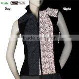 Grape Pattern Reflective Printing T/C Woven Print Fabric Reflective Waist Coat