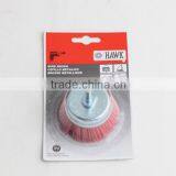 Nylon Wire Cup Brushes Packed on Display Cards, Diameter 75mm or 3" thumbnail-1