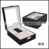 High Grade Fine PU Jewelry bo Noble Snake Leather Watch Display bo Multifunctional Jewelry bo Wholesale Custom thumbnail-4