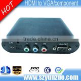 HDMI to VGA+YPBPR Muli-media Switcher