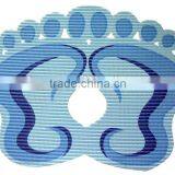 Hot Sale Pvc Foam Foot Shape Bath Mat Anti-slip Bath Mat