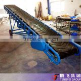 Flexible belt conveyor for cement mobile belt conveyor