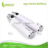 Wholesale ego twist e cigarette variable voltage popular ego twist battery