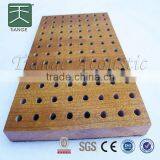 Sound Absorption Mdf Wooden Perforated Acoustic Wall Panel Decoration Sound Absorbing Wall for Auditorium and Gym thumbnail-1