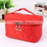 2016 Beauiful Cusmetic Bags Pure Color Middle Size Nylon Lady Handbags thumbnail-5