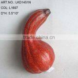 2013 Artificial Fake Fruits Fall Pumkin 5.5*10 inch Artificial Polyfoam Pumkin