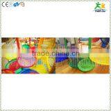 Optional Nylon Rope Hand Knitted Colorful Leaf in Kids Indoor Crochet Playground Project thumbnail-1
