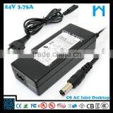 Low Price for 3d Printer Ac/dc 24V 3.75a Switching Power Adapter
