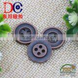 Round Shape Metal Type Shirt Clothing Button Sew Button