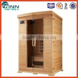 2 person portable mini infrared sauna 1200*1000*1900mm infrared carbon sauna