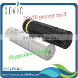Black 26650 Panzer Mod Stainless 26650 Panzer Mod With Gold Ring /magnetic Switch,in Stock thumbnail-4