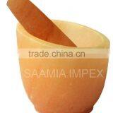Himalayan Salt Mortar and Pestle in Different Sizes thumbnail-2