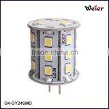 New Arrvial WEIER Manufactor G4 220V 3.5W Led 2835 280lm CRI>80