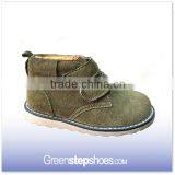 Suede Fabric Rubber Sole Children Shoes Sneaker Kids Brand Boots Casual thumbnail-1