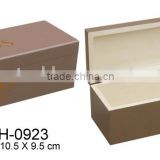 brown wooden wine packing box wholesale wine gift set