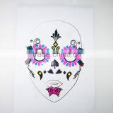 Custom Halloween Temporary Fake Wound Face Tattoos Glitter Face Tattoos Waterproof Face Stickers Manufacturer thumbnail-5