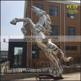 European Large Scale Landscape Outdoor Stainless Steel Sculpture thumbnail-6