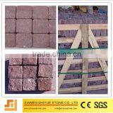 China Natural Red Stone Cube
