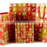 Wholesale Handmade Matt Lamination Christmas Packaging Gift Bags With Handles thumbnail-4