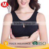 Latest Hot Selling Custom Make Top Quality Breathable Mesh Yoga Bra thumbnail-4