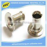 High Quality Flat Head Hollow Tubular Stainless Steel Eyelet With OEM Service thumbnail-2