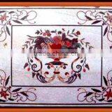 Marble Inlay Wall Panels Stone Carving Tile
