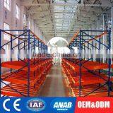 Custom Roll Storage Industrial Shelving Systems Steel Warehouse Cage Rolling Rack