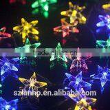 2015 New Hot Sunniemart 20 LED White String Light Solar Powered Star Globe String Lightss for Garden Chrismas thumbnail-3
