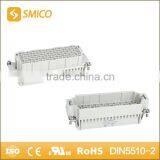 Industrial Crimp Terminal Copper Alloy 108Pins Current 10A Voltage 250V Heavy Duty Connector Similar Harting 09161083001 /3101