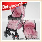 EN1888 approved baby stroller with car seat