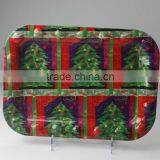 plastic chirstmas tray