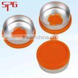 Wholesale china trade flip off cap aluminium plastic lids for glass cup