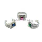 Men Ring Silver 925 Men Ring Rhodium Platting thumbnail-4