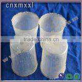 PP Plastic Clear Flower Pots & Round Plastic Flower Pot Rose Flower thumbnail-4