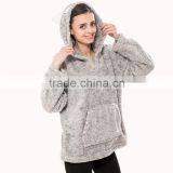 2016 New Snuggle Fleece Embroided Pullover Sweatshirt Plus Size Animal Hoodies Sweatshirt With Ears and Hood thumbnail-2