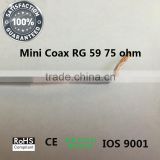 Mini coax Video Cable RG59 75Ohm