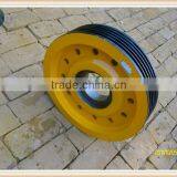 Elevator Parts Traction Sheave 455*5*10 for Traction Machine
