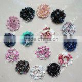 Cute chiffon georgette fabric women hair accessories for baby girl
