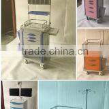 KL-ET600C ISO CE Certificate Medical Cart Hospital Crash Cart Medical Trolley thumbnail-2