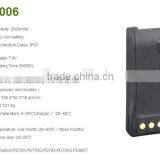 HYT Original BL2006 2000mAh LI-ION Battery Pack thumbnail-2