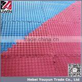 Thick Black/grey Red/blue Taekwondo Mat, Octagon Taekwondo Mat